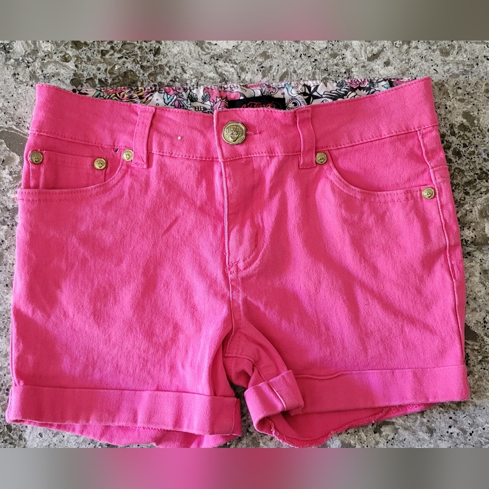 Ed Hardy Pink Denim shorts